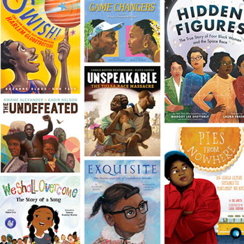 collage of picture books
